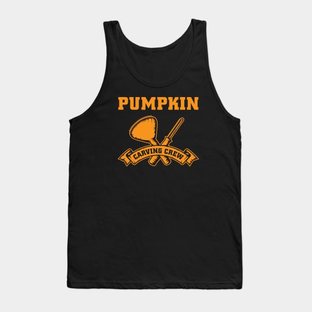 Pumpkin Carving Crew Tank Top by bryankremkau